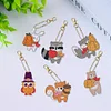 >SALE<DIY Point Drill Keychains Cute Spot Drawing Kit Keychain for Gift (YS053)