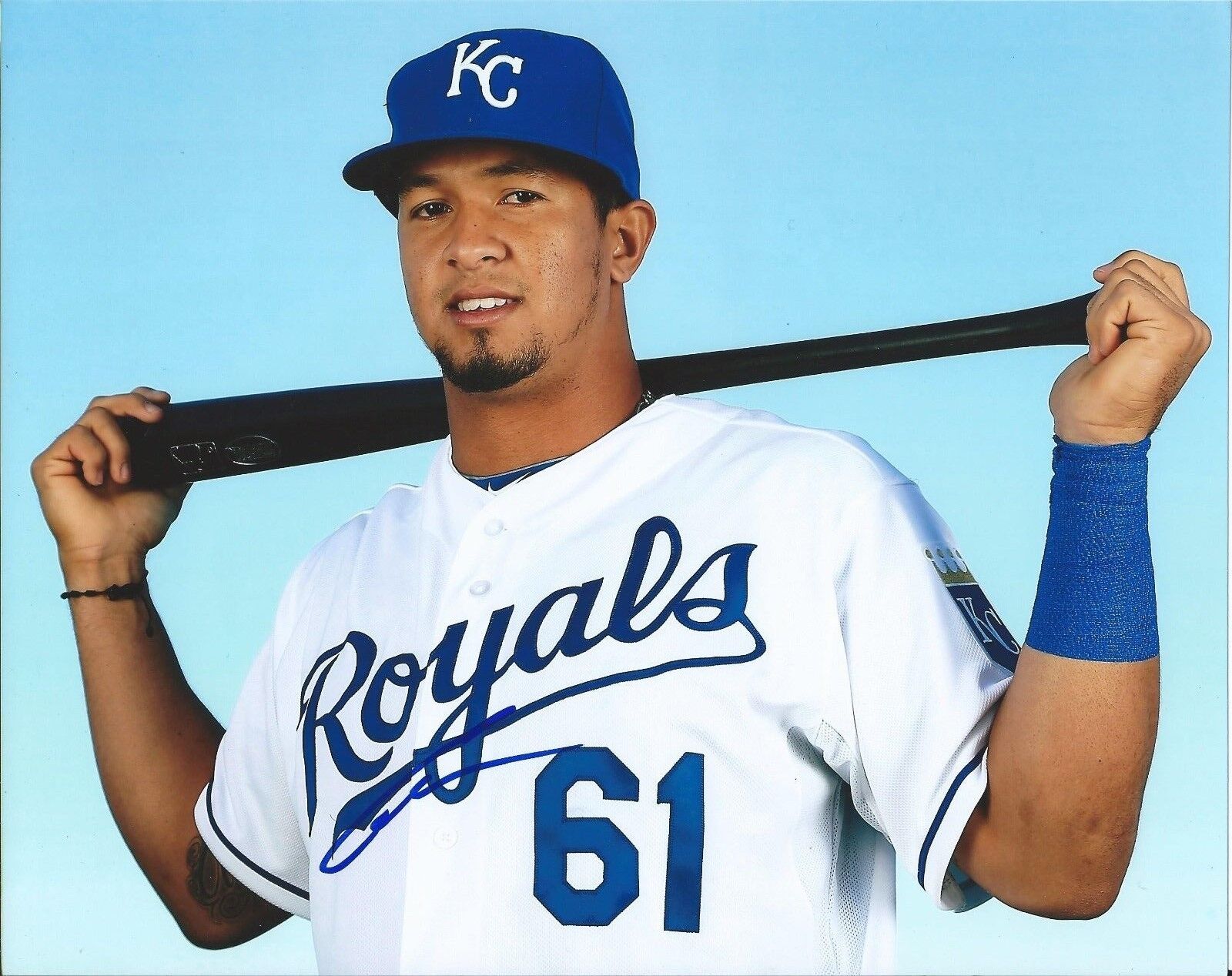 CHESLOR CUTHBERT signed autographed KANSAS CITY ROYALS 8X10 Photo Poster painting w/COA