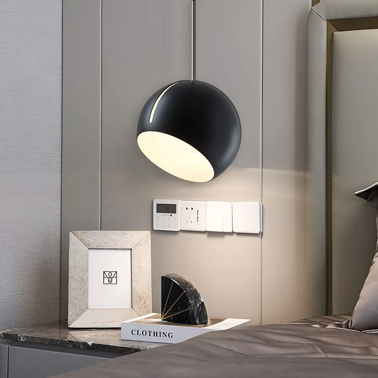 Nordic Creative Adjustable Ball Shaped Pendant Light Dining Room Light Fixtures Hanging Lights - Appledas