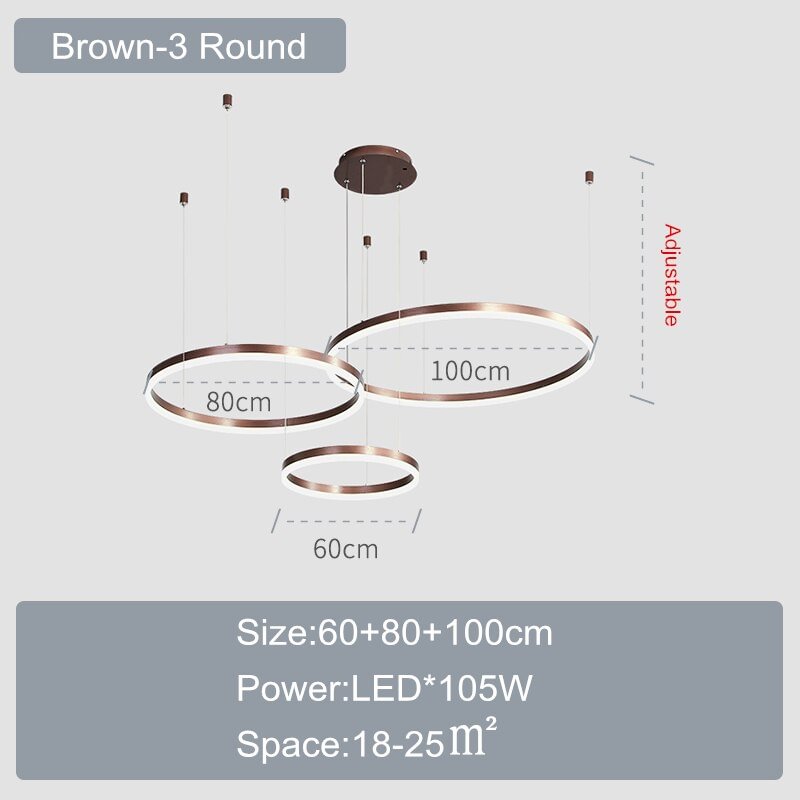 Modern Luxury Led Chandelier Lighting Acrylic Golden Decoration Home Hanging Lamp Supension Kitchen Chandeliers Lamps Luminaria