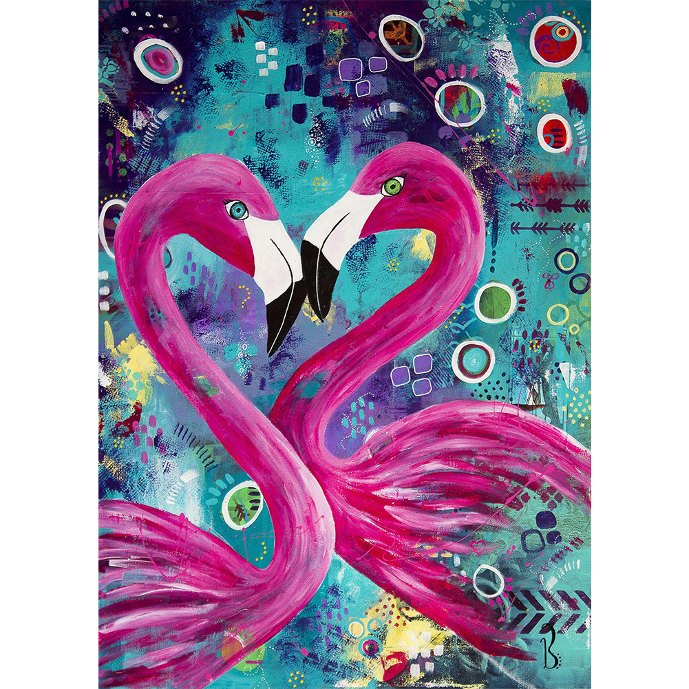 

Flamingo - Round Drill Diamond Painting - 30*40CM, 501 Original