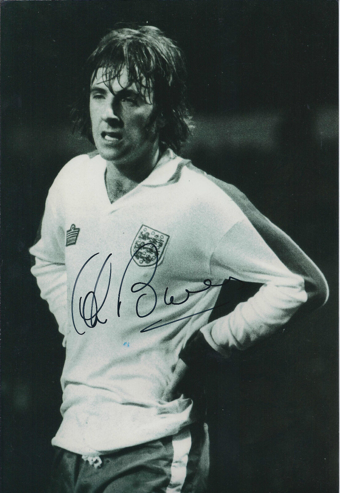 Stan BOWLES Signed 12x8 Photo Poster painting AFTAL COA Autograph Manchester City ENGLAND RARE