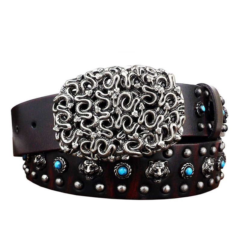 Punk Style Cowhide Belt DANRRIO.COM DANRRIO