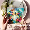 12Pcs Diamond Painting Butterfly Hummingbird Dragonfly Greeting Card Set with Envelope