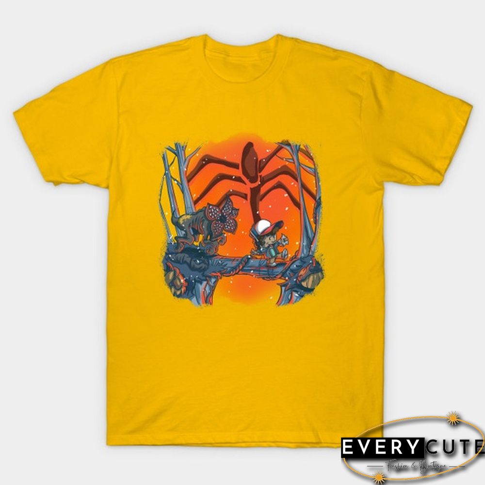 Men Dustin And Dart Stranger Things 2 T-Shirt T-Shirts