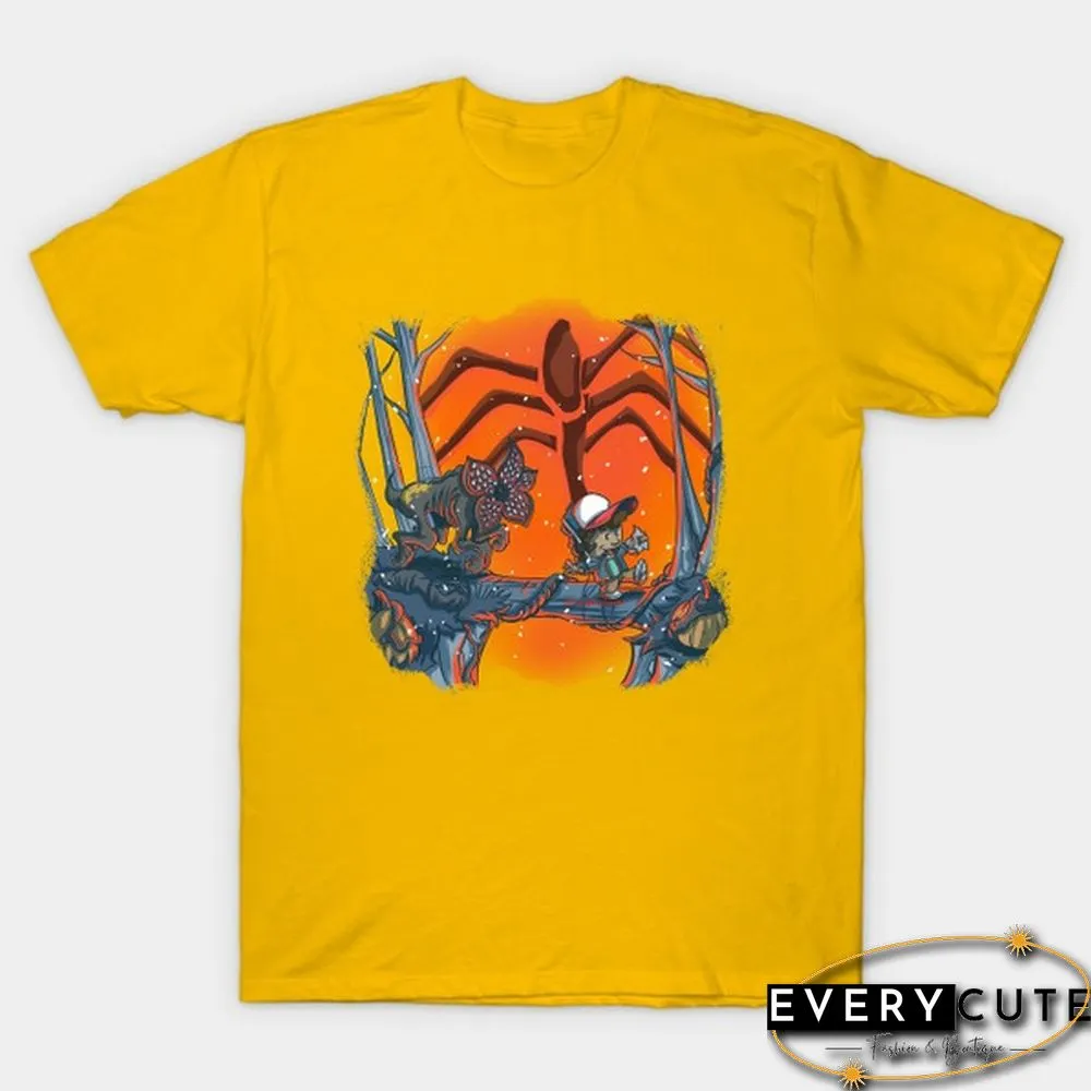 Men Dustin And Dart Stranger Things 2 T-Shirt T-Shirts
