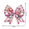 (US Only)Easter Bow 2D Flat DIY Diamond Painting Art Pendant Wall Door Decoration