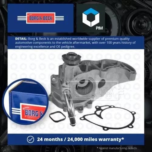 Water Pump fits CHEVROLET ORLANDO J309 2.0D 2011 on LNP Coolant B&B 25183000 New Parts