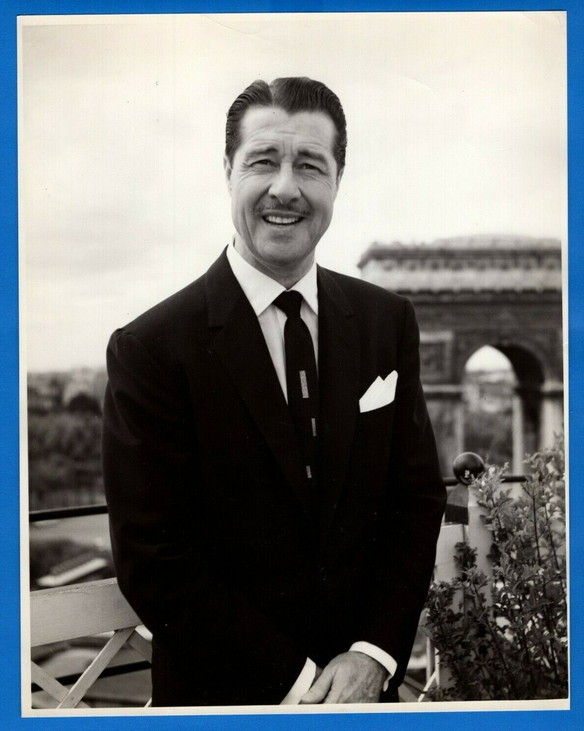 DON AMECHE Actor Vintage 7.75x9.75 Promo Press News Photo Poster painting 1965