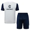 Inter Milan 25/26 off white Short-Sleeve Training Kit