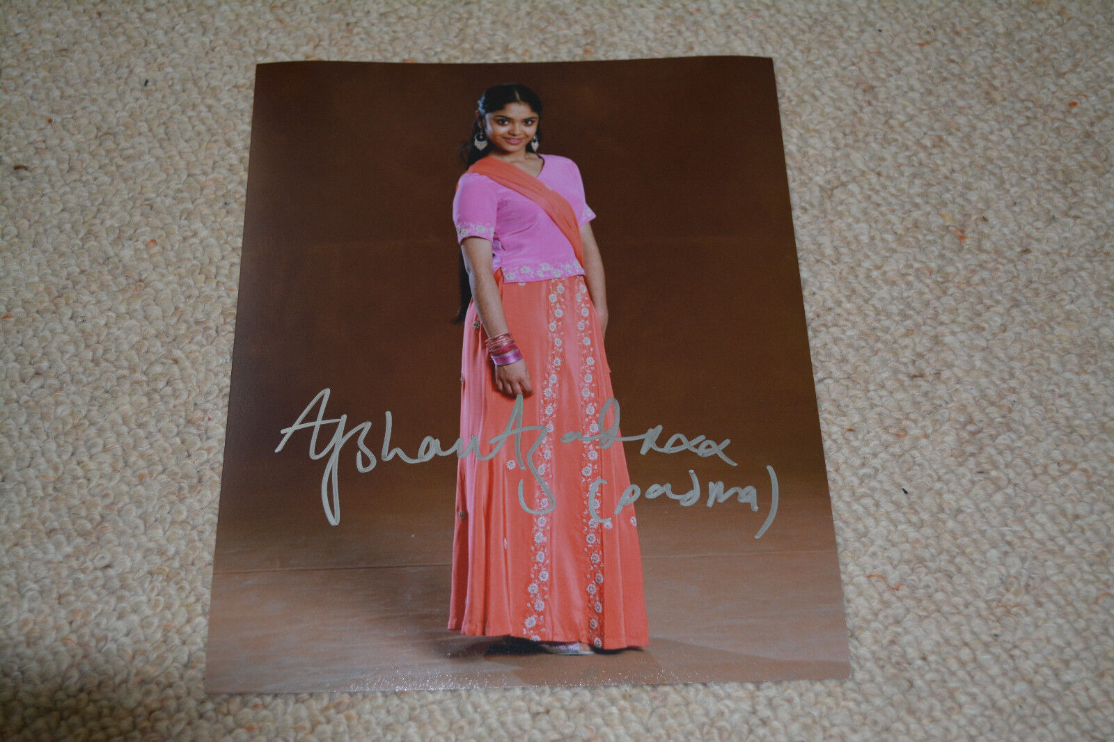 AFSHAN AZAD signed autograph In Person 8x10 20x25 cm HARRY POTTER