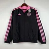 2023/2024 Inter Miami Reversible Windbreaker(black-pink)Soccer Jersey 1:1 Thai Quality topjersey
