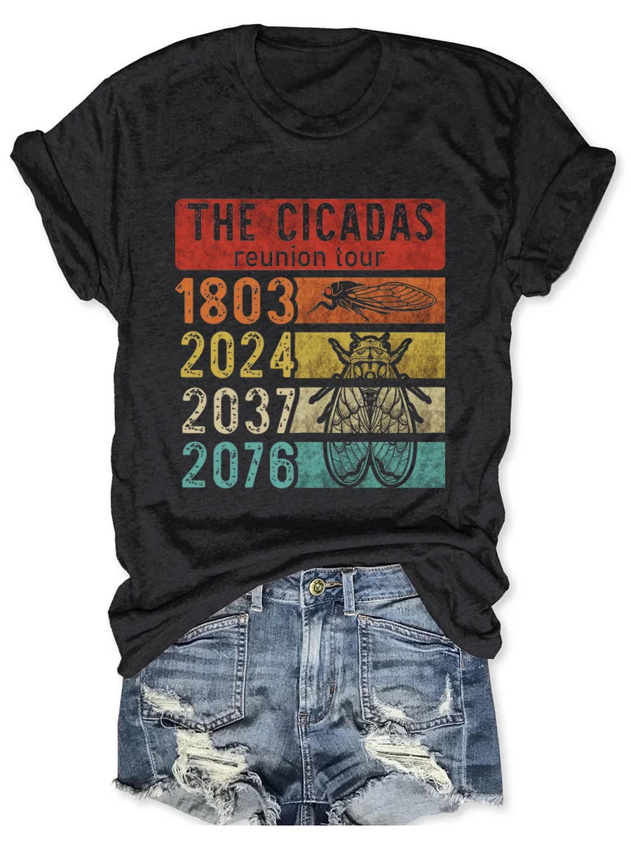 The Cicadas Reunion Tour T-shirt
