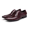 Mens Lace Up Derby Dress Shoes 