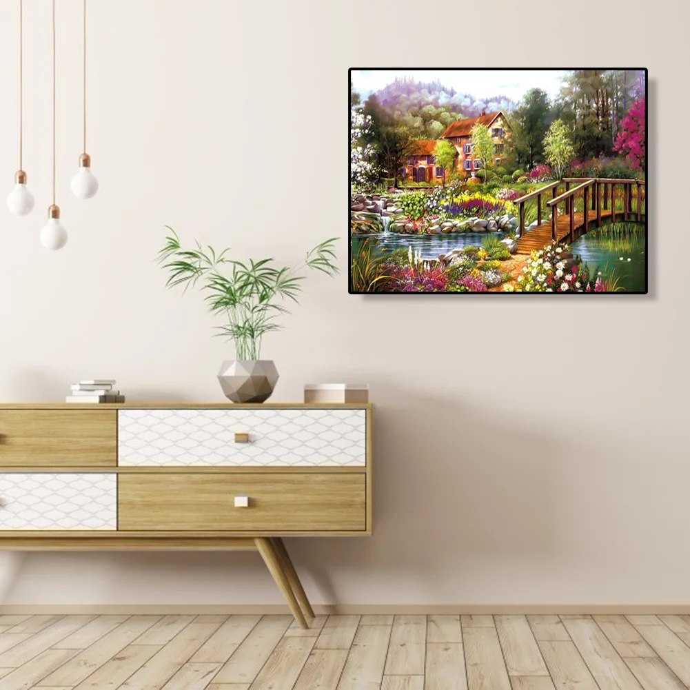 Bridge Cottage - Paint By Number(50*40cm)