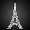 DIY Pearl Painting Eiffel Tower for Home Wall Decor(25x25cm)