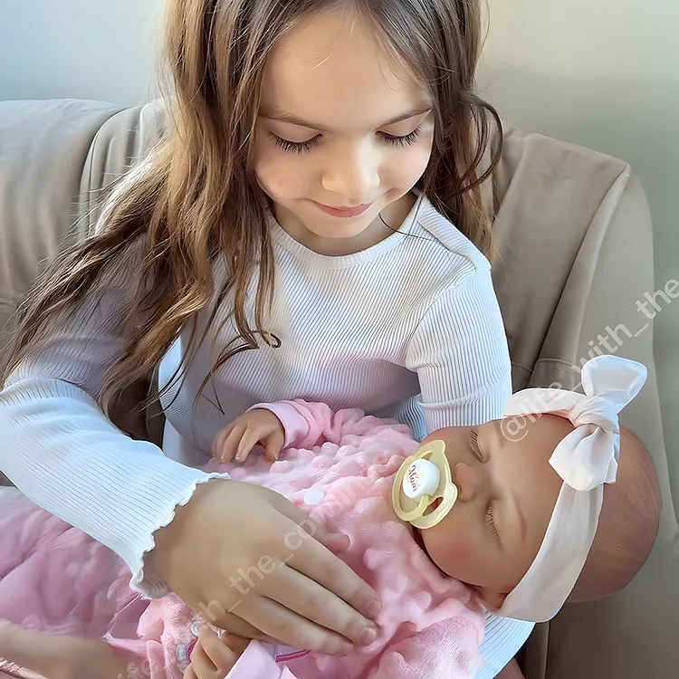 Babeside Sleeping Reborn Baby Nancy 17" Little Infant Girl Healing of the Heart