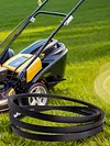 Black Deck Belt Mower Deck Drive Belt Deck Spindle Belt for Craftsman Lawn Mower