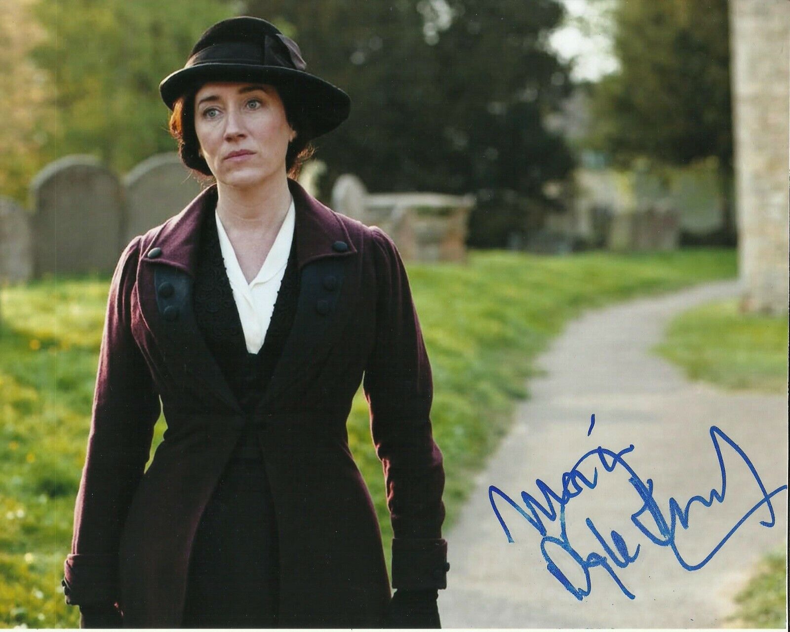 MARIA DOYLE KENNEDY SIGNED DOWNTON ABBEY Photo Poster painting UACC REG 242 (1)