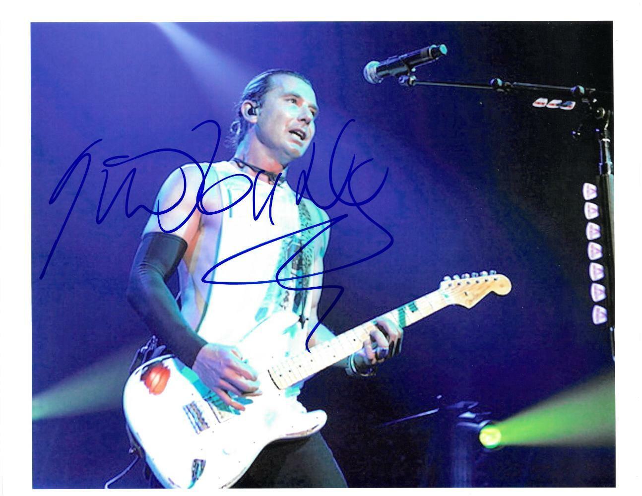 Gavin Rossdale Signed Bush Authentic Autographed 8.5x11 Photo Poster painting BECKETT #BB38021