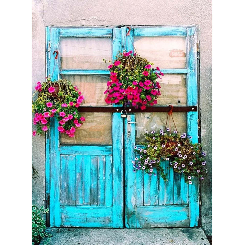 

30*40CM - Round Drill Diamond Painting - Garden, 501 Original