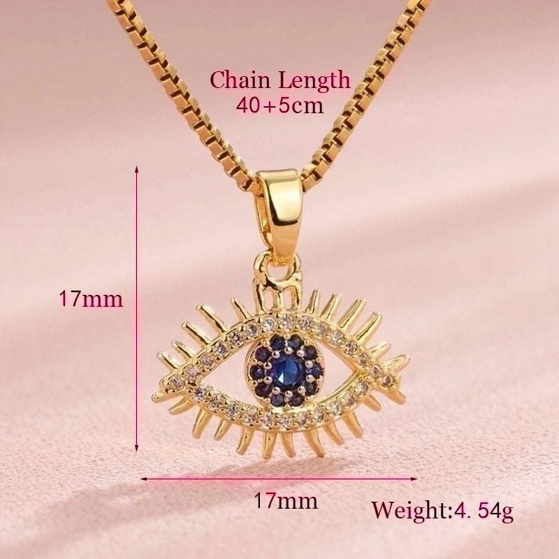 Vintage Style Heart Shape Flower Bow Knot Stainless Steel Copper Plating Inlay 18K Gold Plated Zircon Pendant Necklace