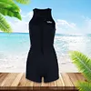 2MM Neoprene Women Wetsuit One Piece Swimsuit Sleeveless Diving Suit for Swim