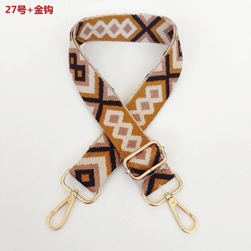 All Seasons Canvas Color Block Single Shoulder Strap Bag Accessories