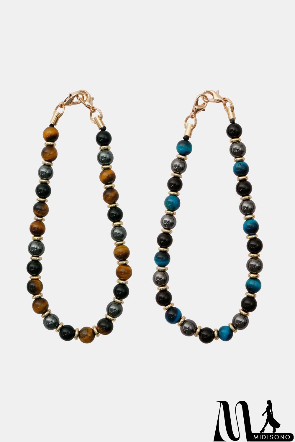 MidiSono - Natural Stone Beads Key Chain