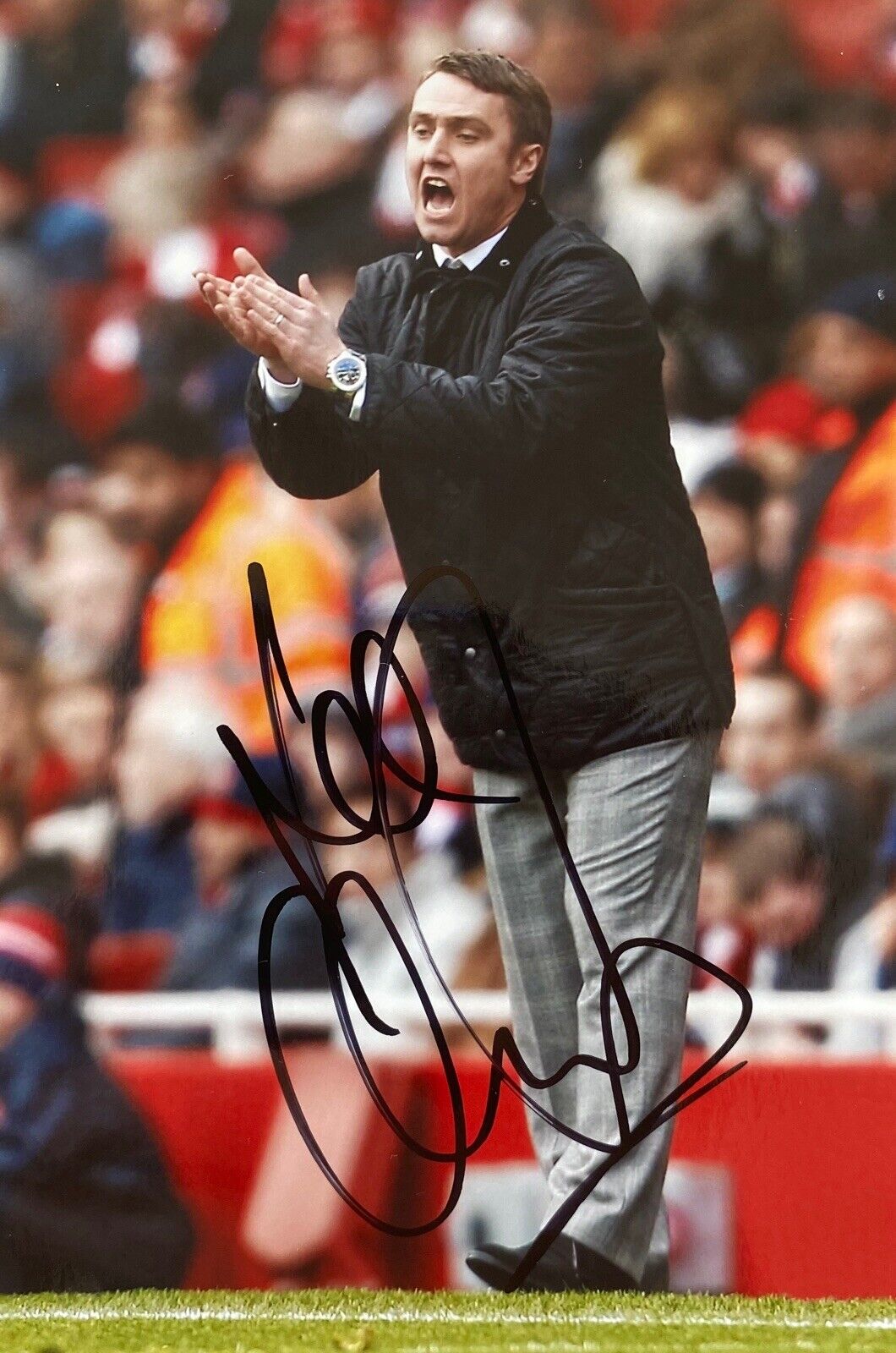 Lee Clark Genuine Hand Signed 6X4 Photo Poster painting - Huddersfield Town 4