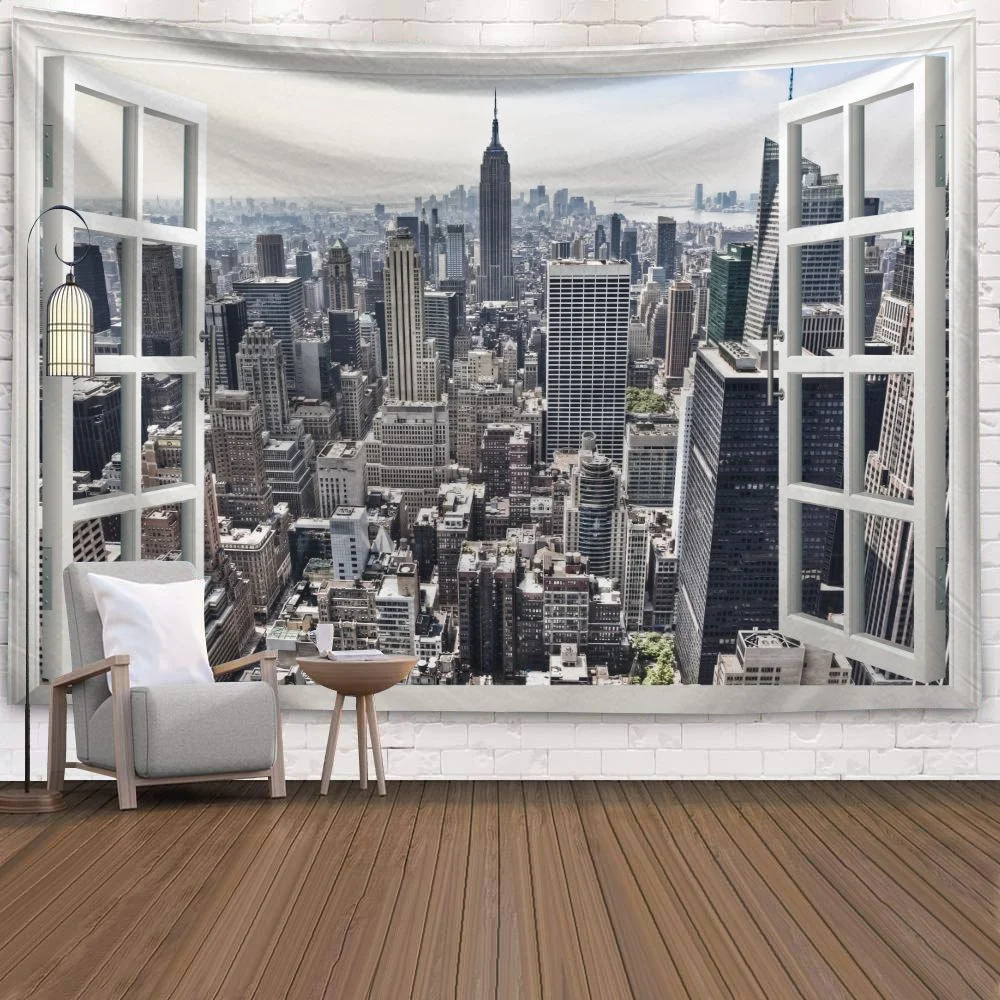 Witchcraft Tarot Tapestry Psychedelic Wall Hanging Carpets Polyester Fabric Hippie Boho India Decor Gypsy Mandala Blankets budha