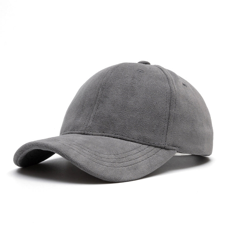 Women’s Streetwear Solid Color Curved Eaves Baseball Cap