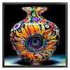 Abstract Art Vase - 11CT Stamped Cross Stitch 50*50cm