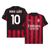 RAFA LE&Atilde;O #10 AC Milan Home Soccer Jersey 2025/26
