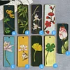 DIY Plants Cloisonne Enamel Bookmarks Art Crafts Ideas Hobbies for Women