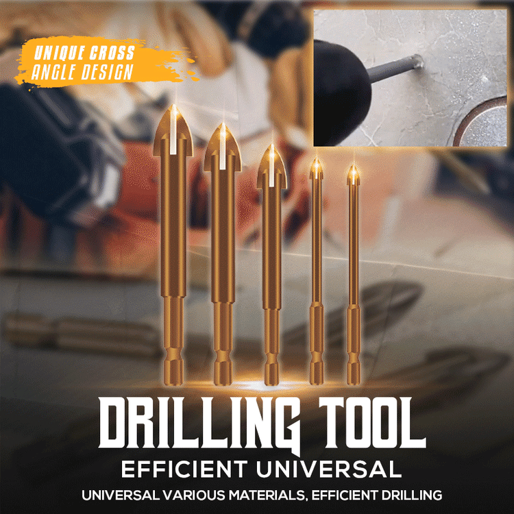 (🎄Christmas Hot Sale-70% OFF) Efficient Universal Drilling (5PCS)🔥Buy 2 Get  1 FREE & FREE SHIPPING