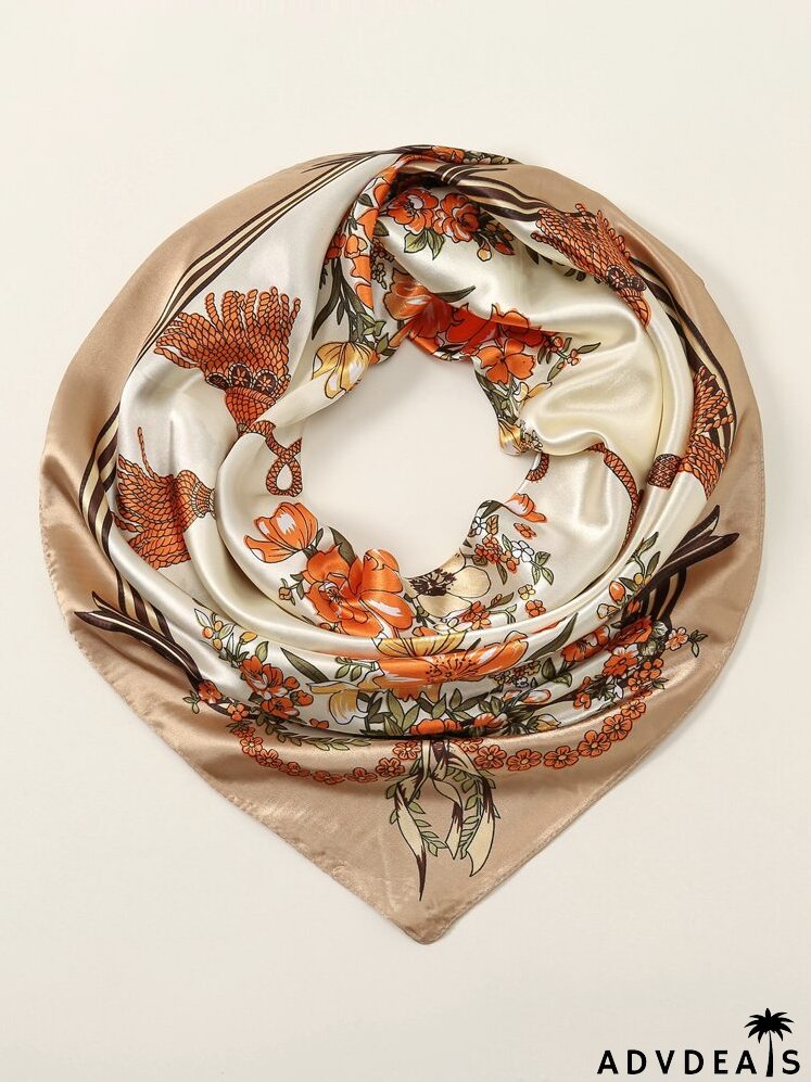 Flower Print Bandana