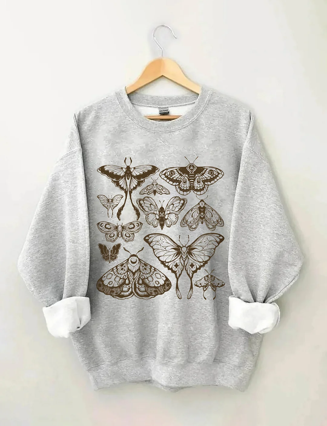 Vintage Butterfly And Moth Sweatshirt