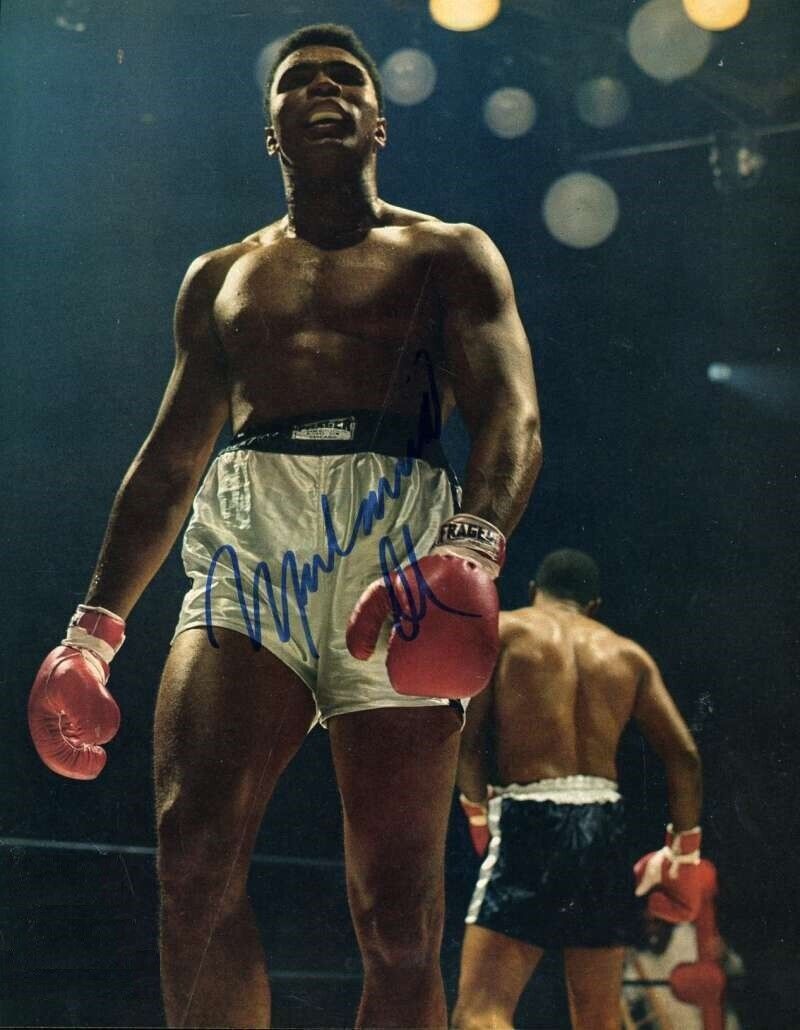 Muhammad Ali Autographed Signed 8x10 Photo Poster painting REPRINT