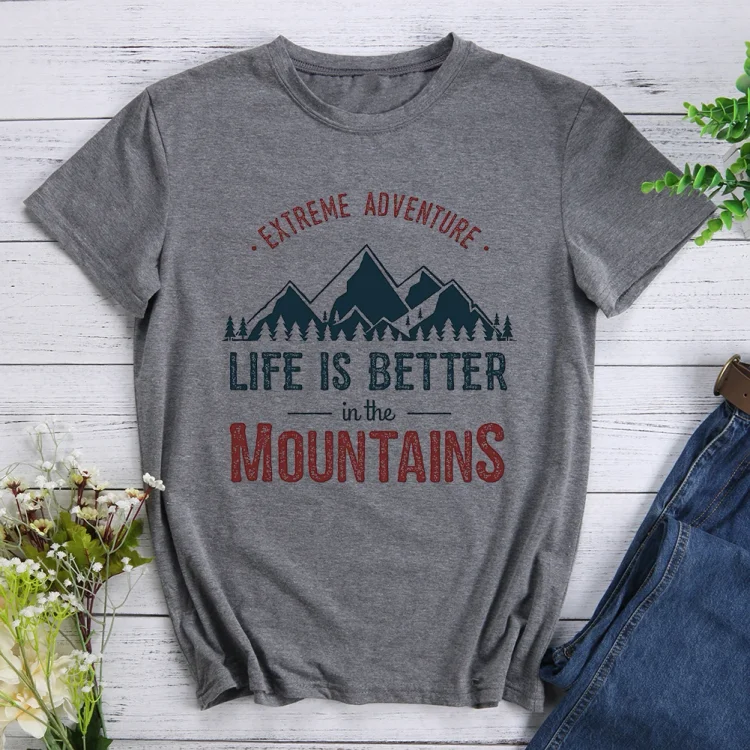 PSL Life Is Better In The Mountanins Hiking Tee-012617