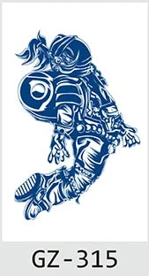 Temporary Waterproof Tattoos Stickers Navigator Compass Totem Flower Juice Ink Men Women Girl Chest Arm Fake Tatoo Drop Shipping