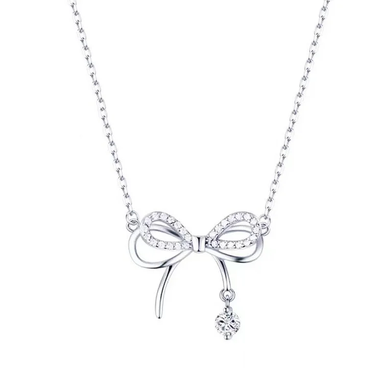 Double Bow Necklace