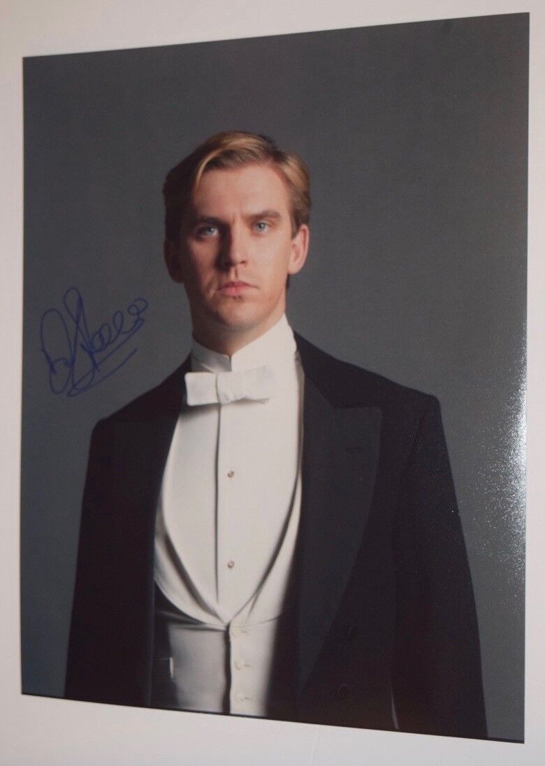 Dan Stevens Signed Autograph 11x14 Photo Poster painting Beauty & The Beast Downton Abbey COA VD