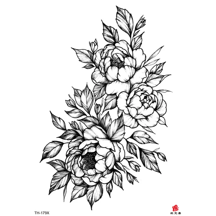 Sdrawing Forest Tattoo Sticker for Men Tiger Wolf Tattoo Death Skull Temporari Tattoo Skeleton Naked Girls Fake Tatoo for Women