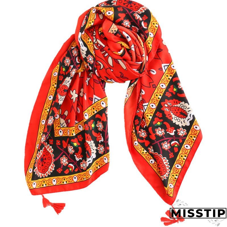 Rattan sunflower fringed scarf beach holiday sunscreen shawl dual-use