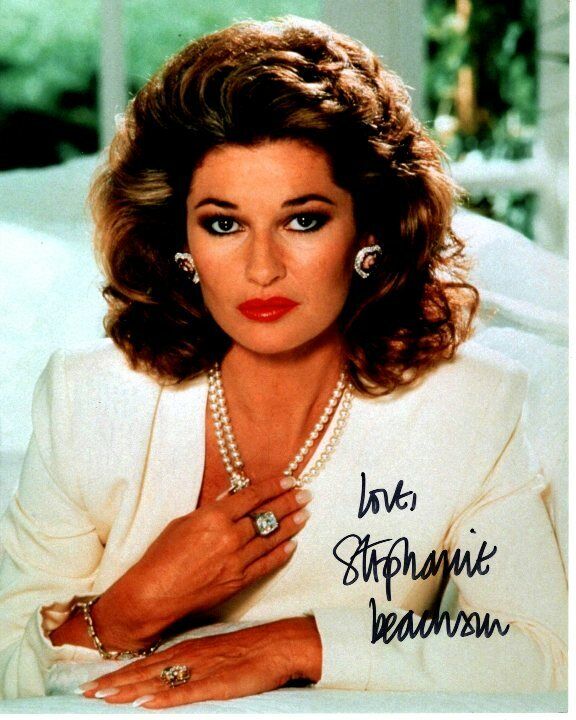 STEPHANIE BEACHAM Signed Autographed CONNIE Photo Poster painting