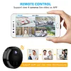 1080P HD Wireless Surveillance Cam Built-in Battery WiFi Monitor Camera Supports Night Vision Motion Detection for Baby Pet & Elder