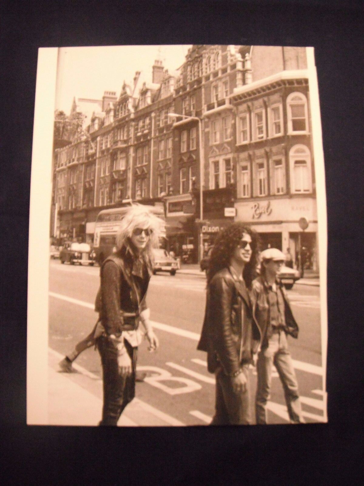 Guns N Roses GnR Coffee Table Book Photo Poster painting Page Slash Duff B&W