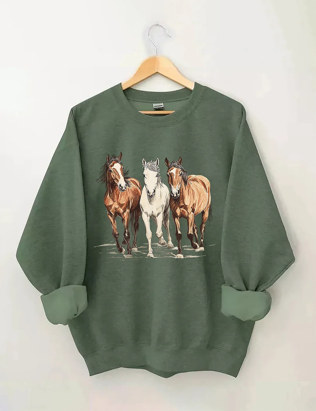 Western Horses Sweatshirt