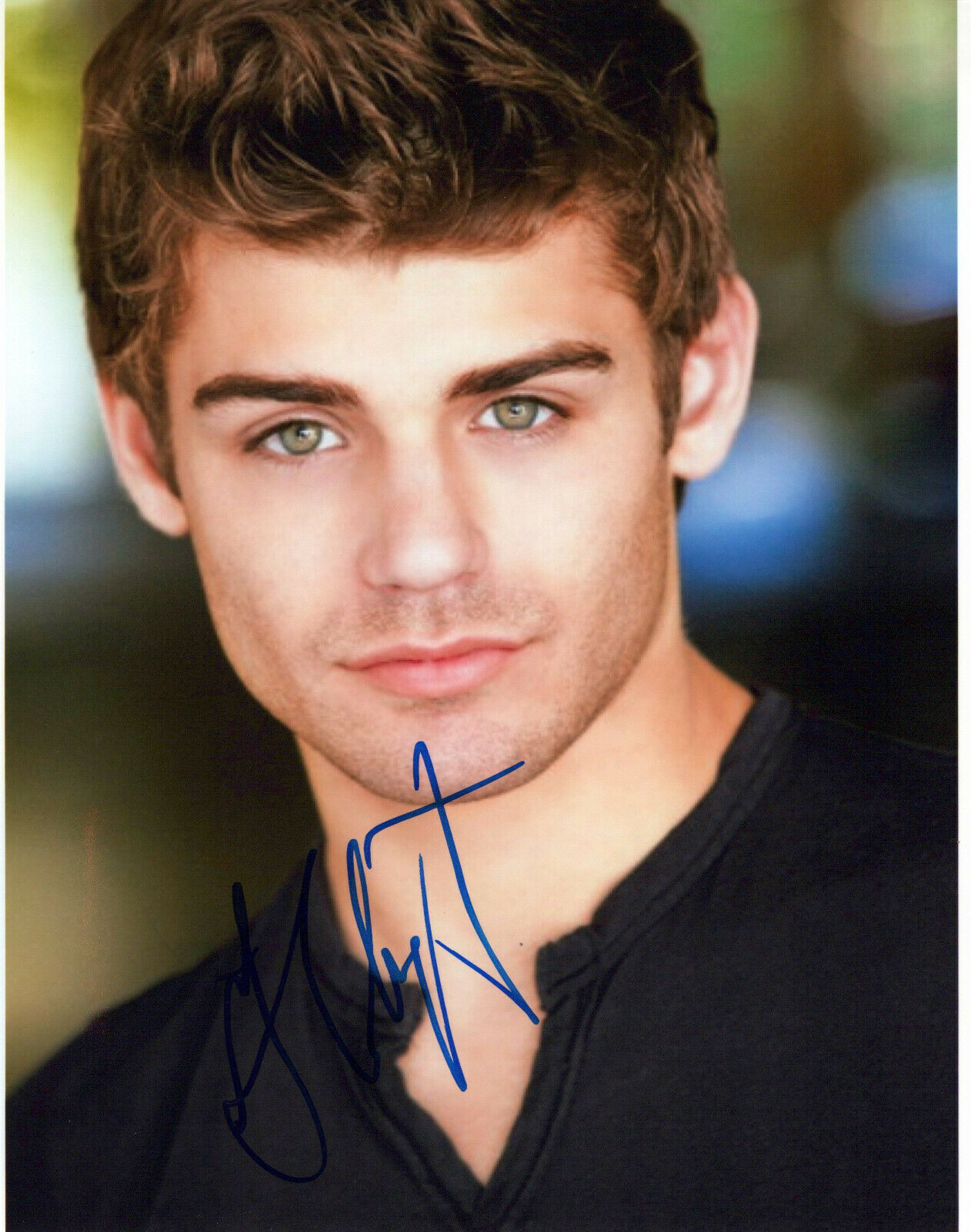 Garrett Clayton head shot autographed Photo Poster painting signed 8x10 #4